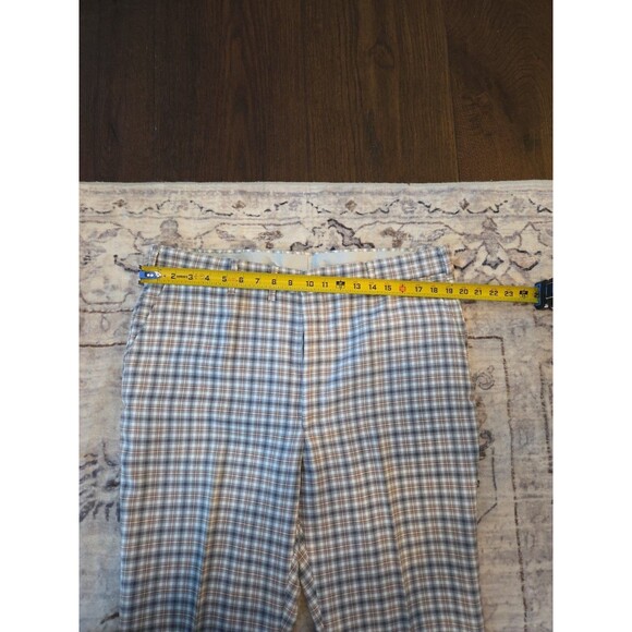 #59 Vintage Frank C Wise Maine 3 piece men's suit Gray Plaid slacks vest tie - Picture 16 of 16